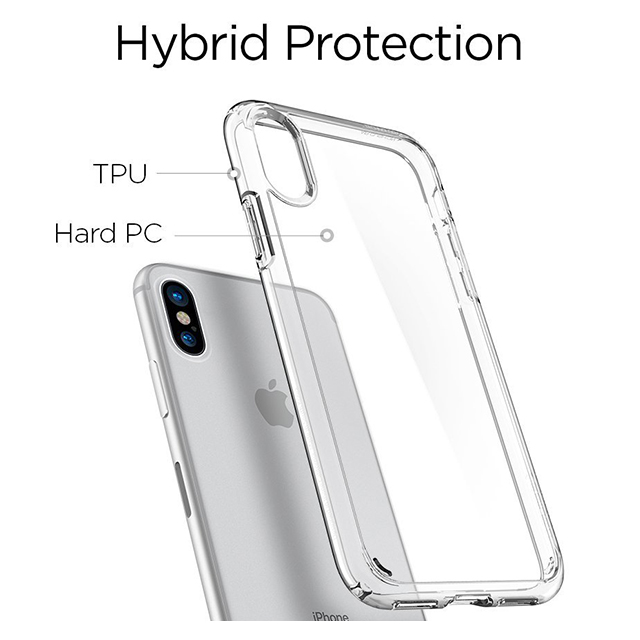 【iPhoneX ケース】Ultra Hybrid (Crystal Clear)goods_nameサブ画像