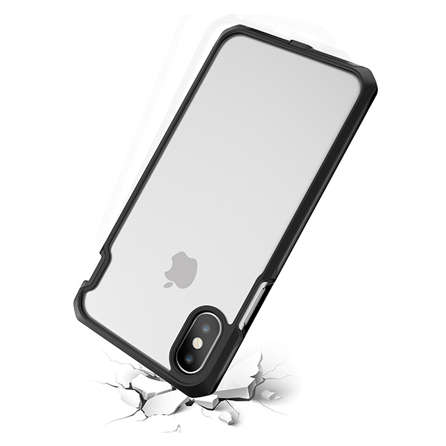 【iPhoneXS/X ケース】液晶保護ガラス付き! 耐衝撃ケース VENUM (ブラック)goods_nameサブ画像