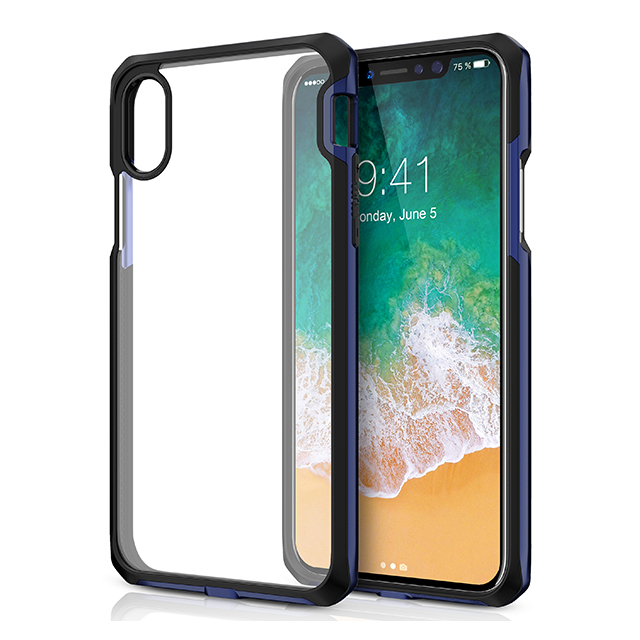 【iPhoneXS/X ケース】液晶保護ガラス付き! 耐衝撃ケース VENUM (ネイビー)goods_nameサブ画像