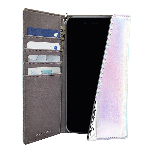 【iPhone8 Plus/7 Plus ケース】Wristlet Folio Case (Iridescent)サブ画像