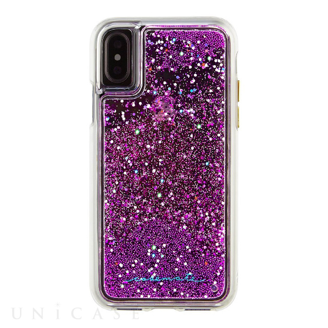 【iPhoneXS/X ケース】Waterfall Case (Magenta)