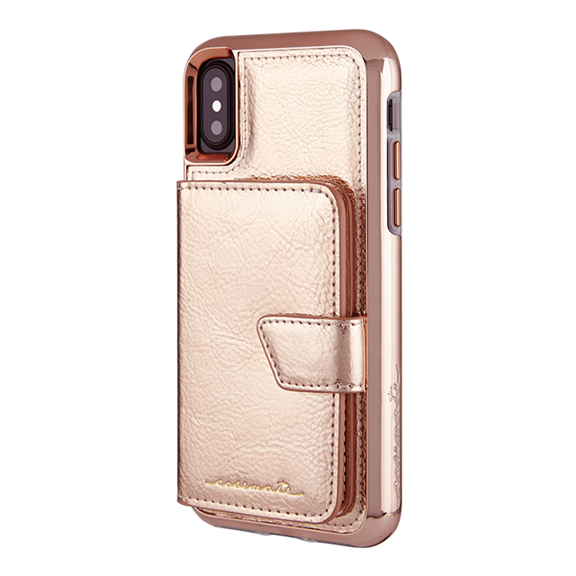 【iPhoneXS/X ケース】Compact Mirror Case (Rose Gold)サブ画像