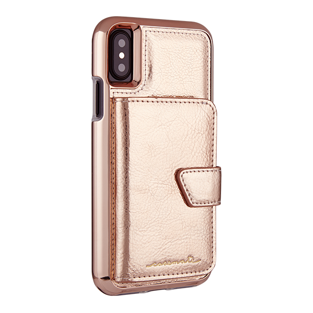 【iPhoneXS/X ケース】Compact Mirror Case (Rose Gold)サブ画像