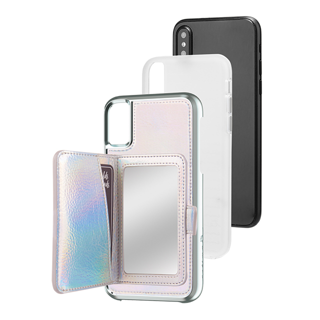 【iPhoneXS/X ケース】Compact Mirror Case (Iridescent)サブ画像