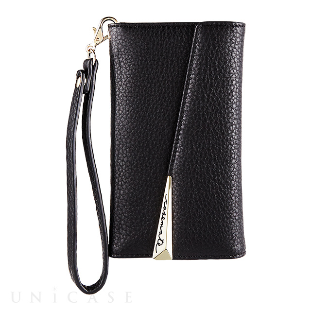 【iPhoneXS/X ケース】Wristlet Folio Case (Black)