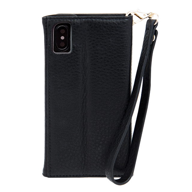 【iPhoneXS/X ケース】Wristlet Folio Case (Black)goods_nameサブ画像