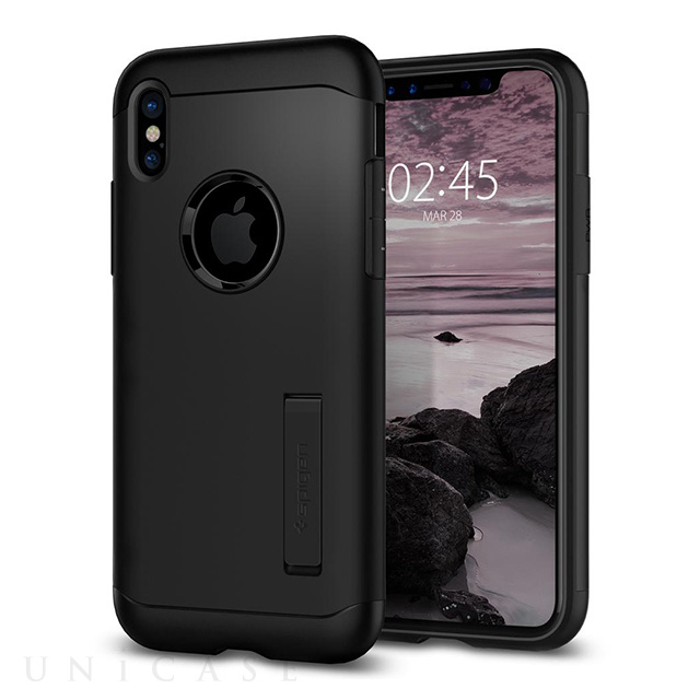 【iPhoneX ケース】Slim Armor (Black)