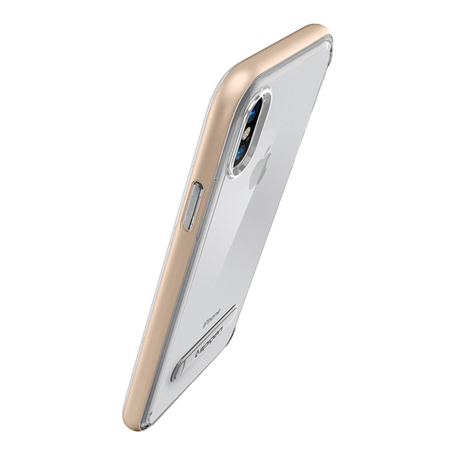 【iPhoneX ケース】Crystal Hybrid (Champagne Gold)サブ画像