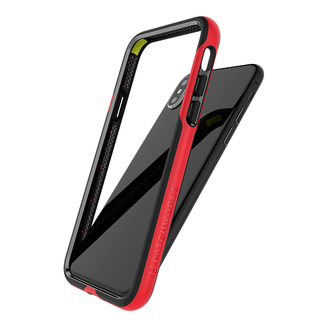 【iPhoneXS/X ケース】Level Silhouette Case (Red)goods_nameサブ画像