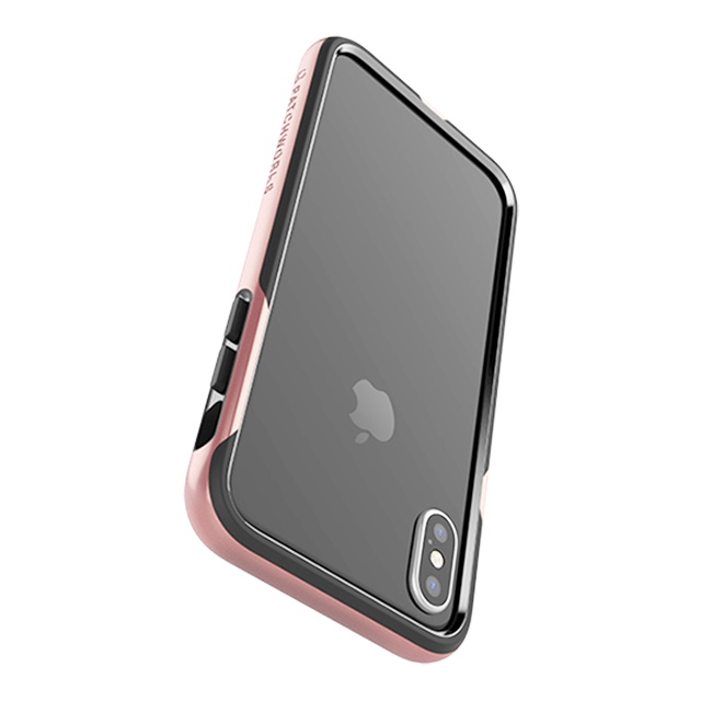 【iPhoneXS/X ケース】Level Silhouette Case (Pink)サブ画像