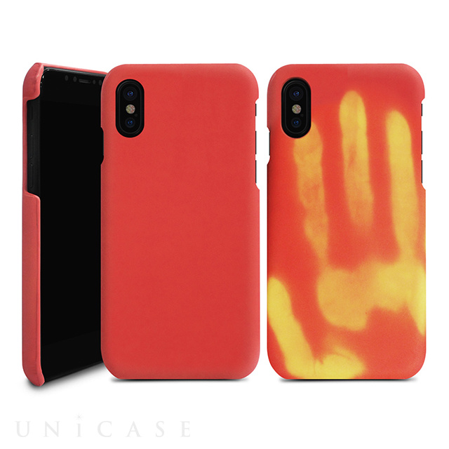 【iPhoneXS/X ケース】convert case ( レッド)