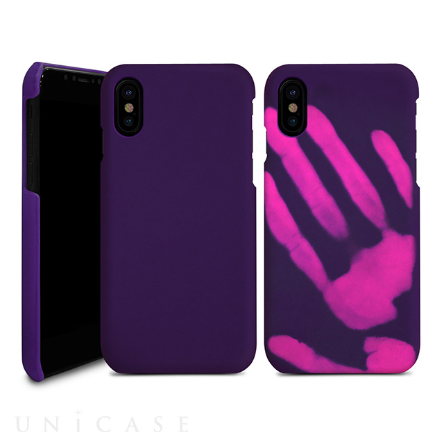 【iPhoneXS/X ケース】convert case (パープル)