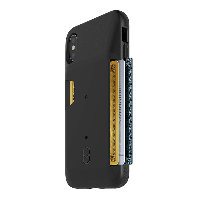 【iPhoneXS/X ケース】Level Wallet Case (Black)goods_nameサブ画像