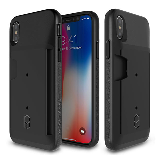 【iPhoneXS/X ケース】Level Wallet Case (Black)サブ画像