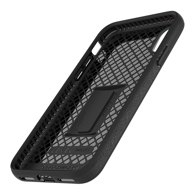 【iPhoneXS/X ケース】Level Wallet Case (Black)サブ画像