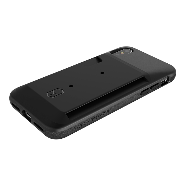 【iPhoneXS/X ケース】Level Wallet Case (Black)サブ画像