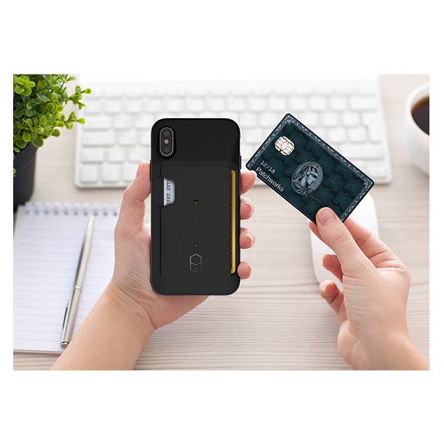 【iPhoneXS/X ケース】Level Wallet Case (Black)サブ画像