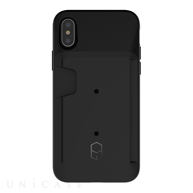 【iPhoneXS/X ケース】Level Wallet Case (Black)