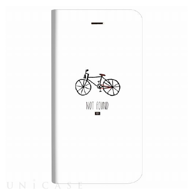 【iPhoneSE(第3/2世代)/8/7 ケース】薄型デザインPUレザーケース「Design+」 404（WHITE）