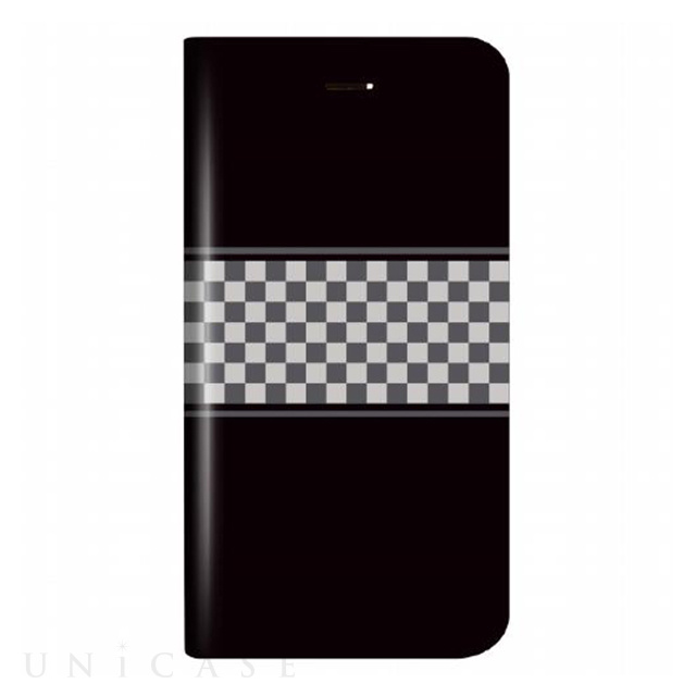 【iPhoneSE(第3/2世代)/8/7 ケース】薄型デザインPUレザーケース「Design+」 CHESS