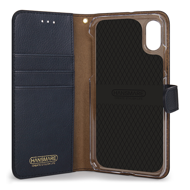 【iPhoneXS/X ケース】CALF Diary (ネイビーブルー)goods_nameサブ画像