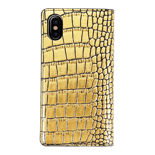 【iPhoneXS/X ケース】Gold Croco Diarygoods_nameサブ画像