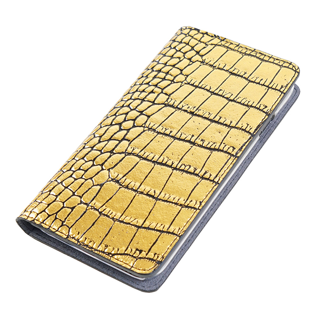 【iPhoneXS/X ケース】Gold Croco Diaryサブ画像