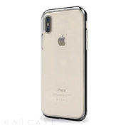 【iPhoneXS/X ケース】INFINITY CLEAR CASE (Black)