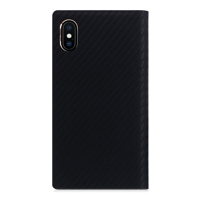 【iPhoneXS/X ケース】Carbon Leather Case (ブラック)goods_nameサブ画像