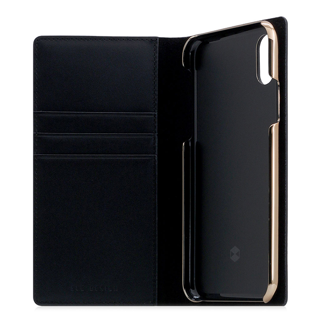 【iPhoneXS/X ケース】Carbon Leather Case (ブラック)サブ画像