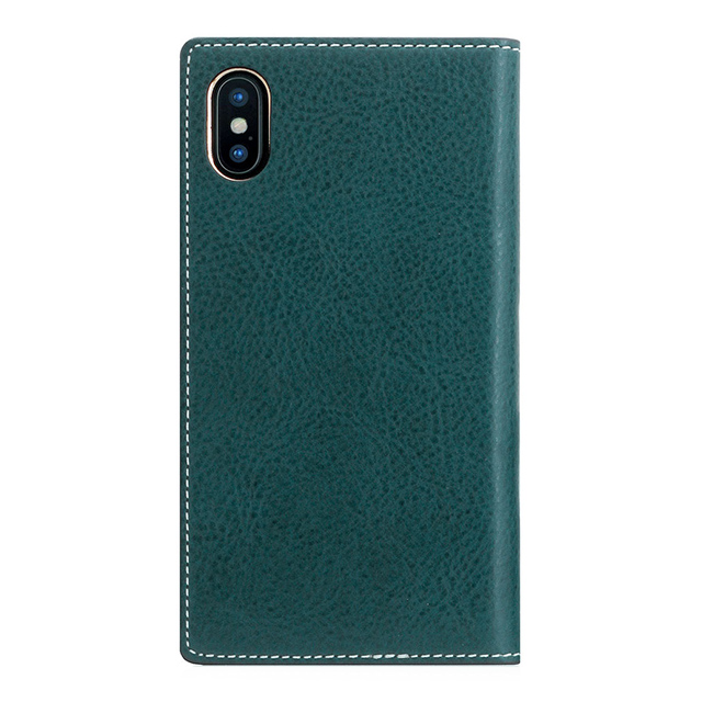 【iPhoneXS/X ケース】Minerva Box Leather Case (ブルー)サブ画像