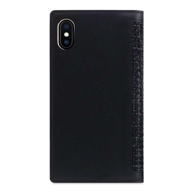 【iPhoneXS/X ケース】Edition Calf Skin Leather Diary (ブラック)goods_nameサブ画像