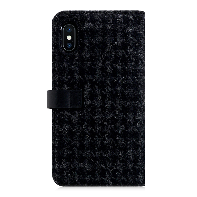 【iPhoneXS/X ケース】Harris Tweed Diary (ブラック)goods_nameサブ画像