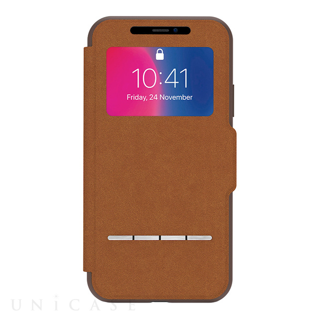 【iPhoneXS/X ケース】SenseCover (Caramel Brown)