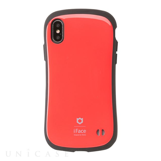 【iPhoneXS/X ケース】iFace First Classケース (レッド)