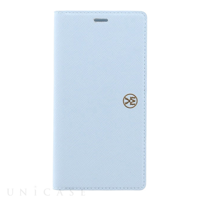 【iPhoneXS/X ケース】手帳型ケース/薄型PU/Ramito Collection/Forget-me-not(Blue)