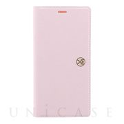 【iPhoneXS/X ケース】手帳型ケース/薄型PU/Ramito Collection/Carnation(Pink)