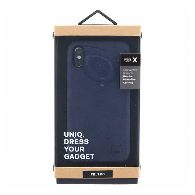 【iPhoneXS/X ケース】シェル型ケース/スリムファブリック/Feltro/Ultramarine (Blue）goods_nameサブ画像