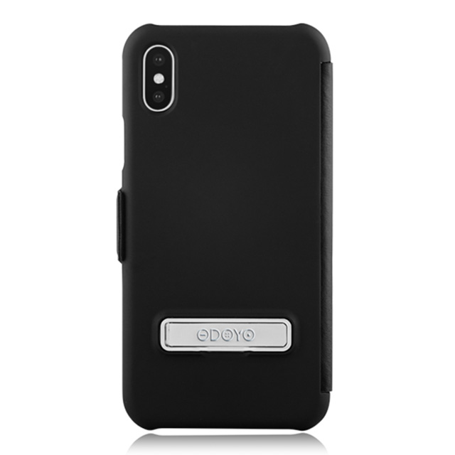 【iPhoneX ケース】Kick Folio (Sesame Black)goods_nameサブ画像