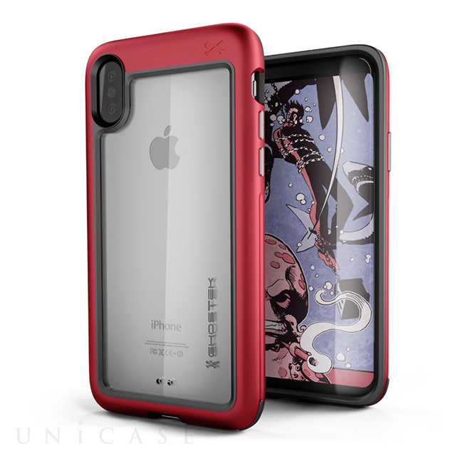 【iPhoneXS/X ケース】Atomic Slim (Red)