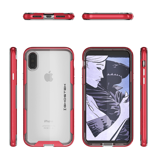 【iPhoneXS/X ケース】Cloak3 (Red)サブ画像