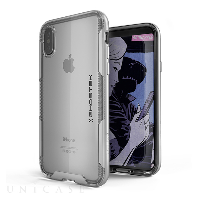 【iPhoneXS/X ケース】Cloak3 (Silver)