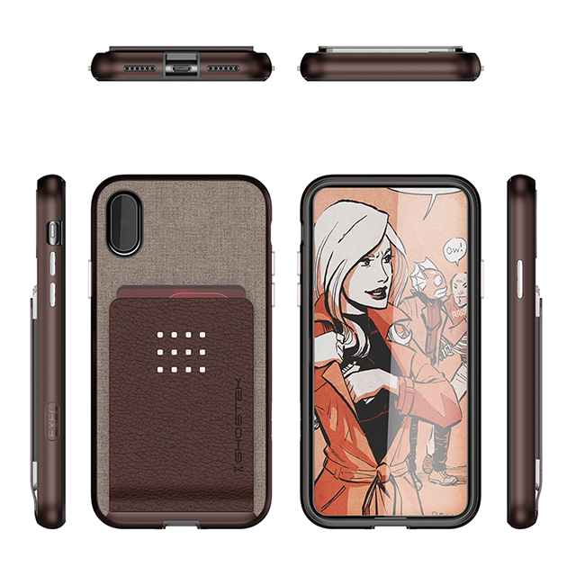 【iPhoneXS/X ケース】EXEC2 (Brown)goods_nameサブ画像