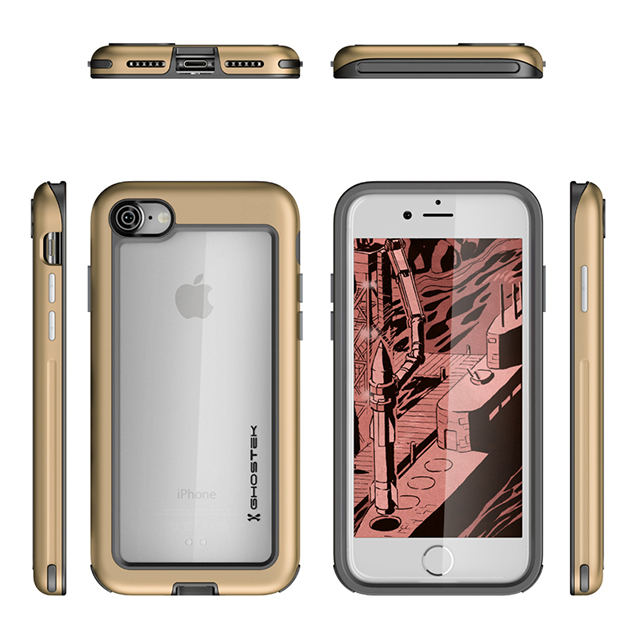 【iPhoneSE(第3/2世代)/8/7 ケース】Atomic Slim (Gold)サブ画像