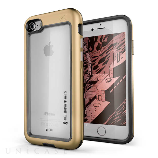 【iPhoneSE(第3/2世代)/8/7 ケース】Atomic Slim (Gold)