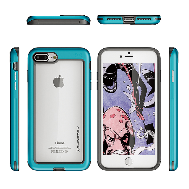 【iPhone8 Plus/7 Plus ケース】Atomic Slim (Teal)サブ画像