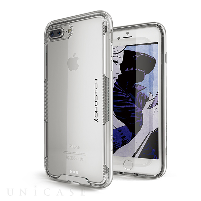 【iPhone8 Plus/7 Plus ケース】Cloak3 (Silver)