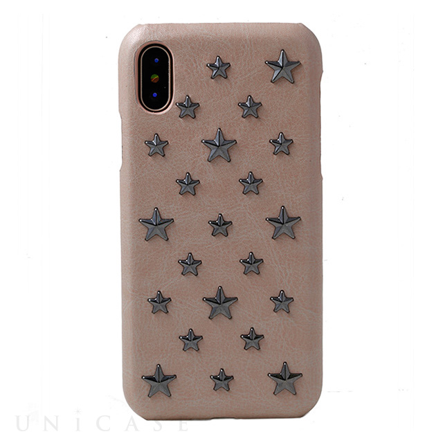 【iPhoneXS/X ケース】Star Studs 805 (ラセットゴールド)