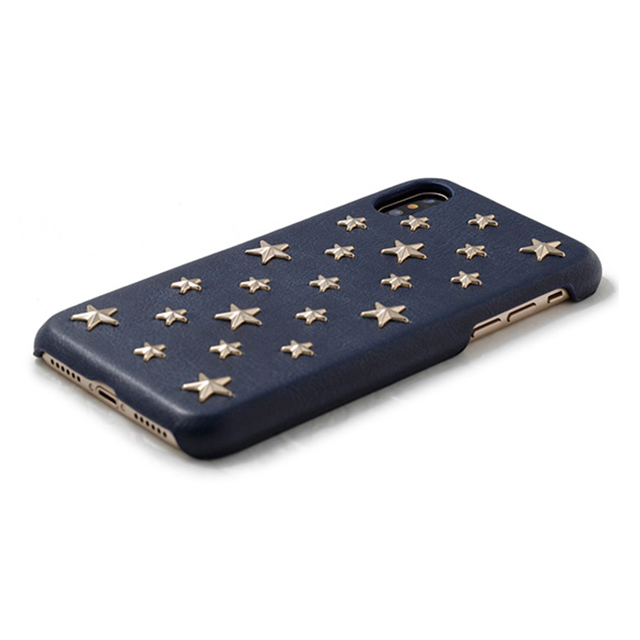 【iPhoneXS/X ケース】Star Studs 805 (ネイビー)goods_nameサブ画像