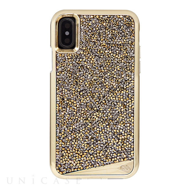 【iPhoneXS/X ケース】Brilliance Case (Gold)